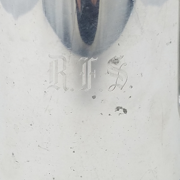 Vintage B.F.S Mug/Cup English Pewter See Through Bottom Tankard Made In England - Picture 2 of 12